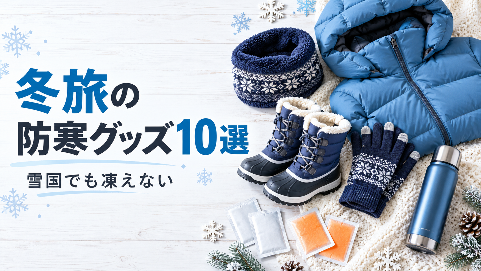 冬旅の防寒グッズ10選｜雪国でも凍えない